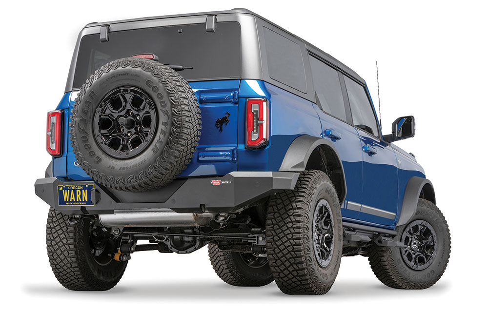 WARN Elite Rear Bumper for Ford Bronco