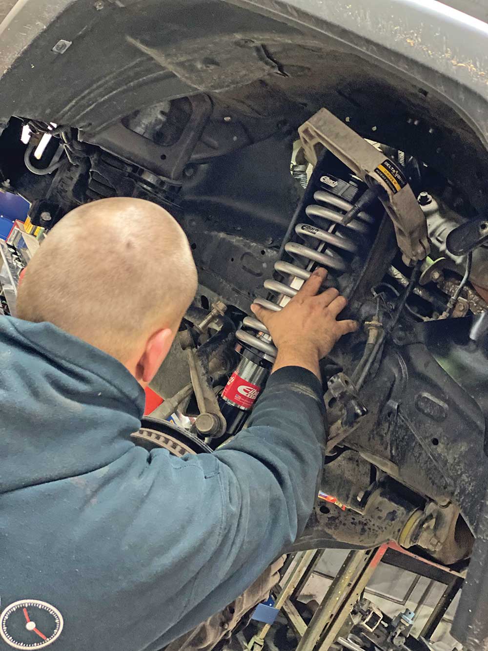 coilovers slid right in