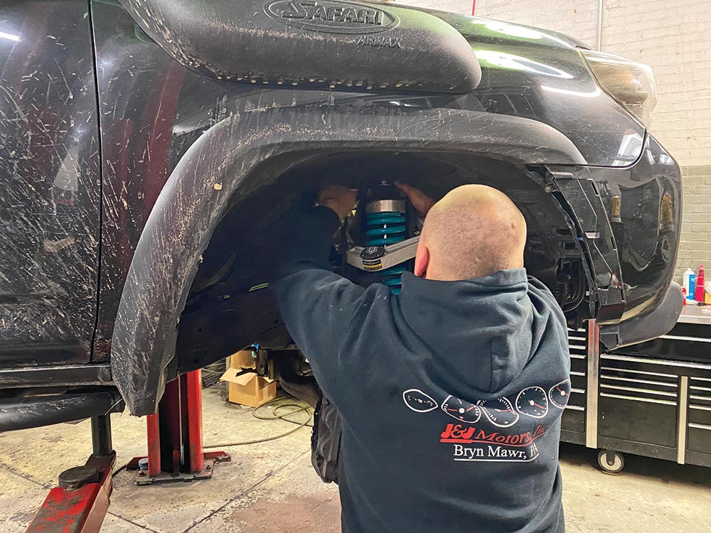 Eibach spring install