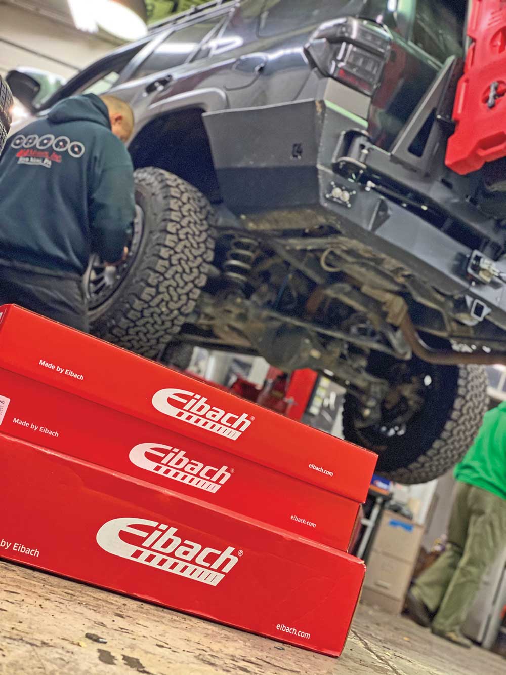 eibach spring install