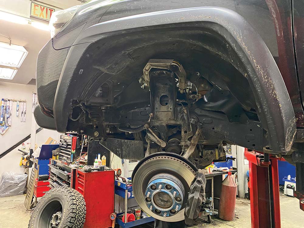eibach spring installing