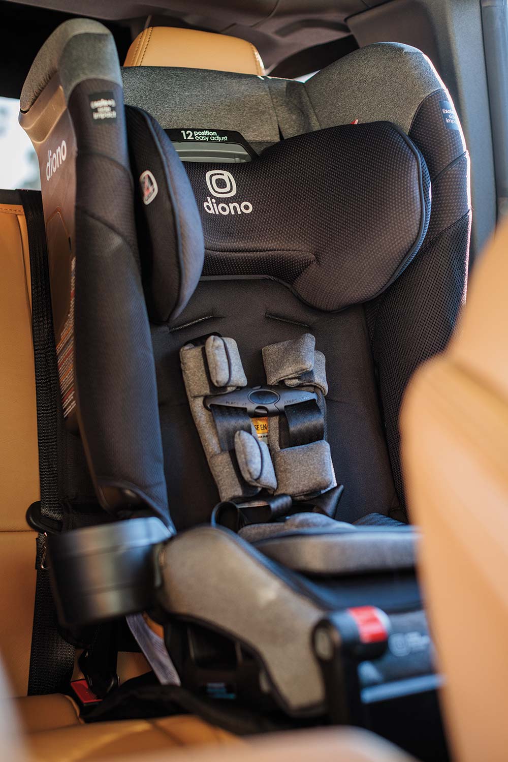 Diono car seat with straps family gear
