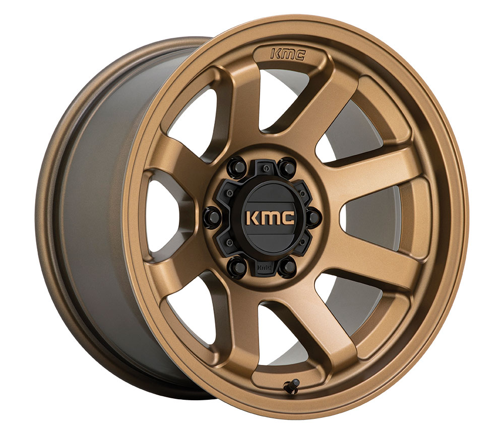 KMC KM723 Trail wheel in matte bronze finish.