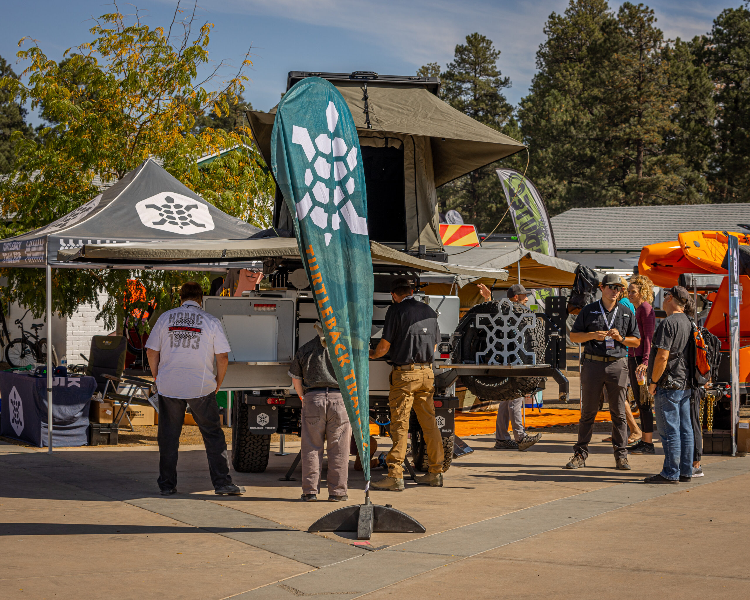 Turtleback Trailers at Overland Expo West