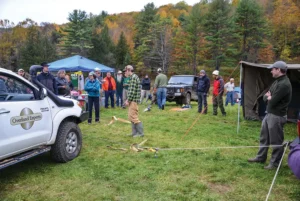 OEX teaches complex winching scenarios at the Vermont Overland Rally