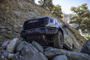 2023 GMC Sierra 1500 AT4X AEV Edition off-road maneuvering