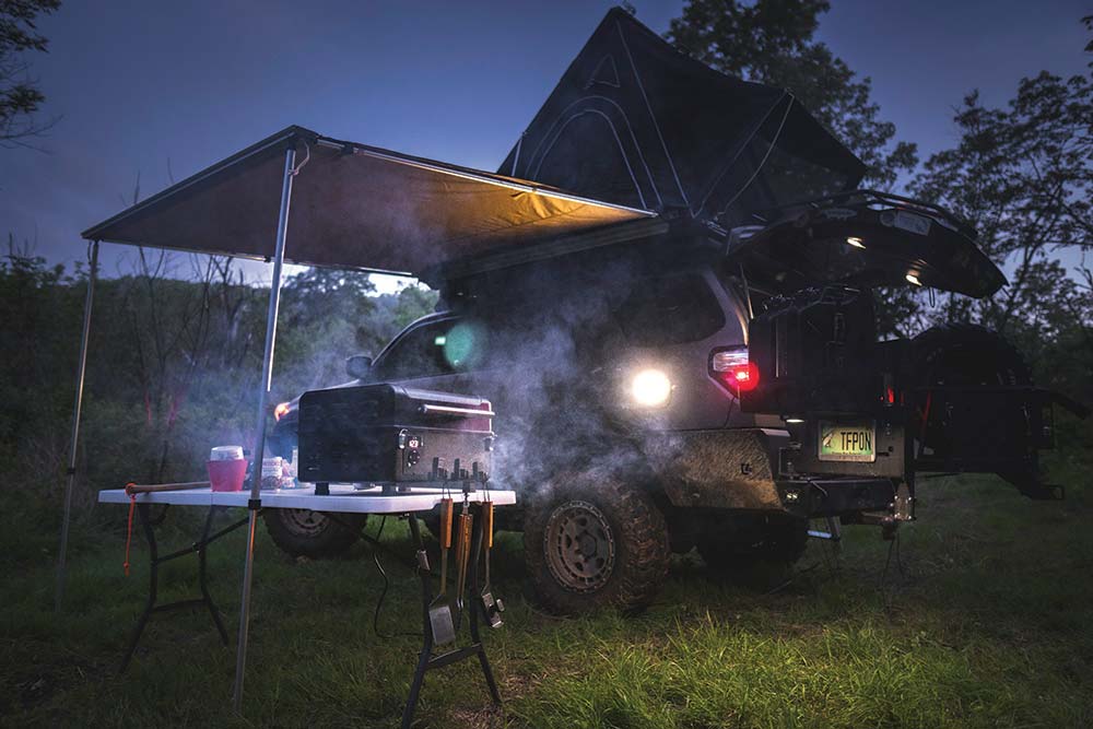 4runner camp set up 