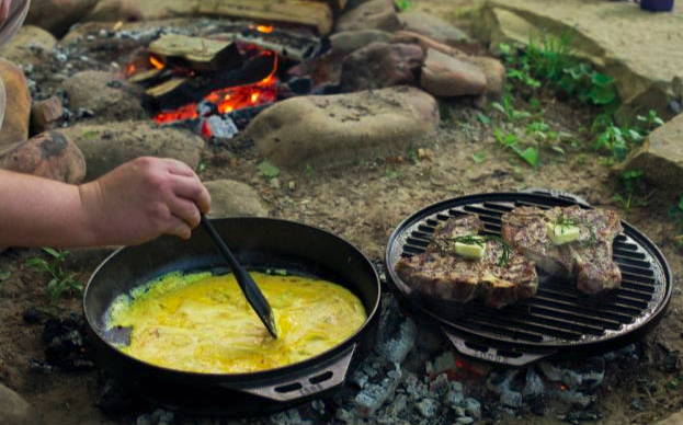 Cooking at Camp: Cast Iron Pots and Stoves