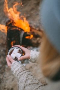 Hot Drinks by the fire