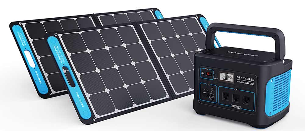 Homepower Generator and Solar Panels