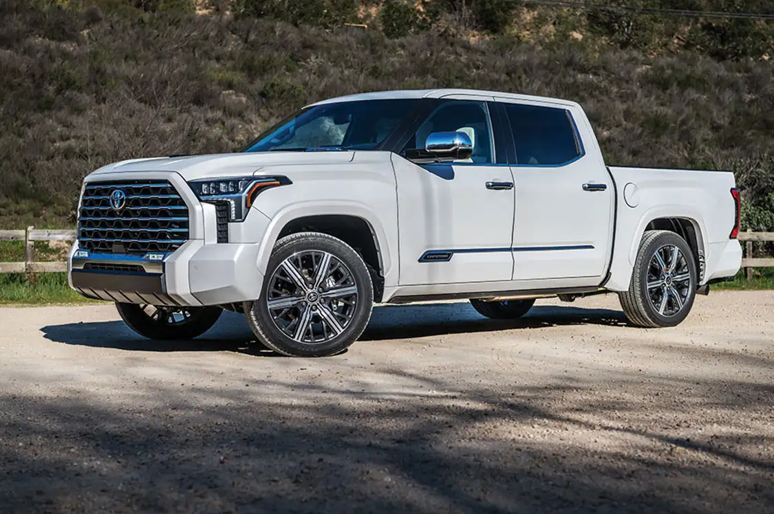 The Capstone model is the most luxury oriented Tundra