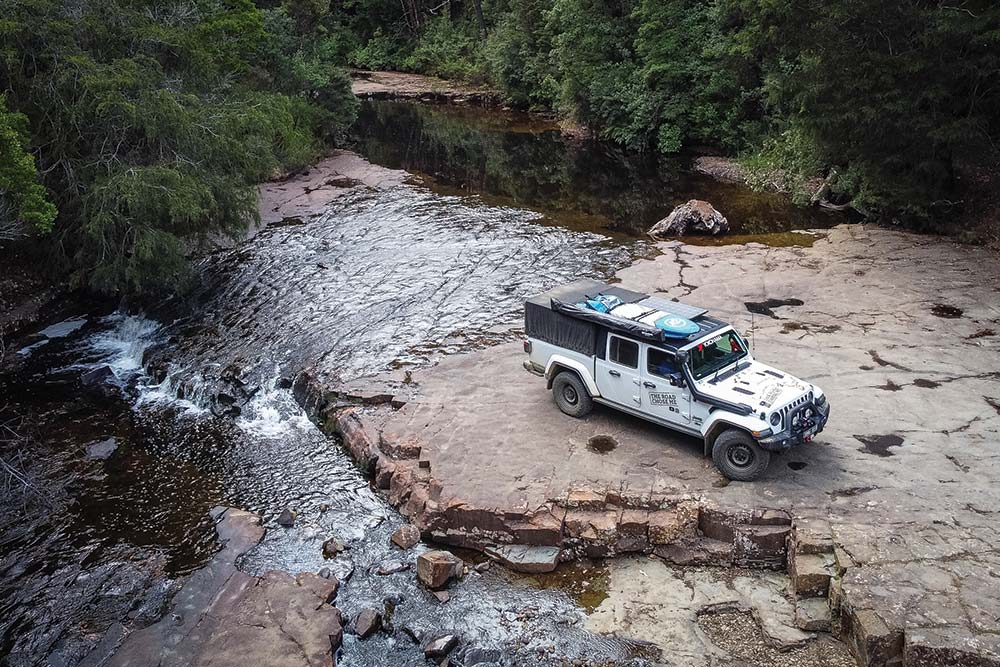 Rubicon near a river