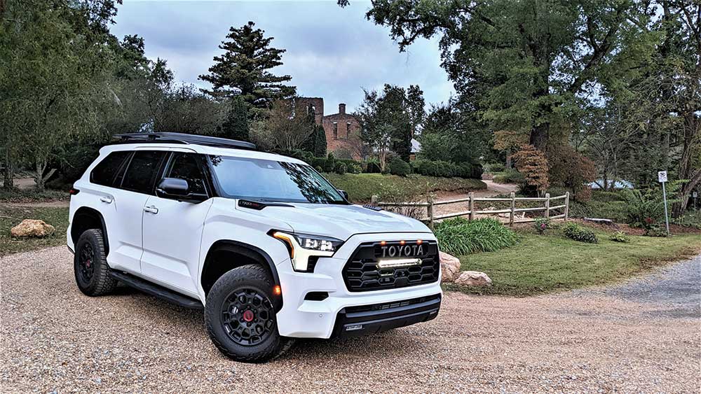 White 2023 Toyota Sequoia