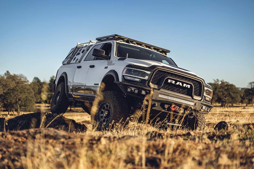 After trying out different vehciles, Jeff found himself drawn back to a Ram truck.