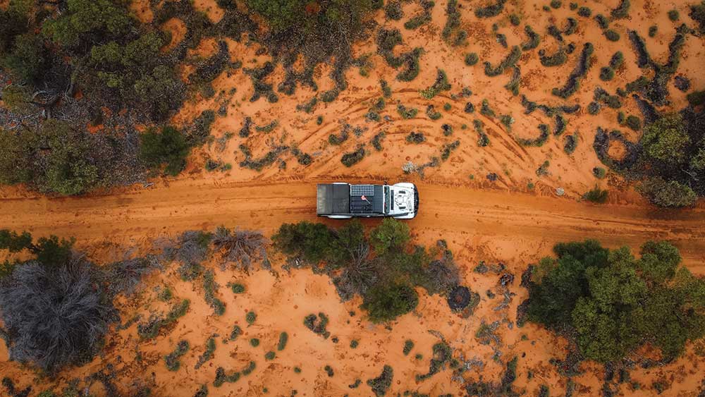 The Jeep Rubicon on Goog's Track 