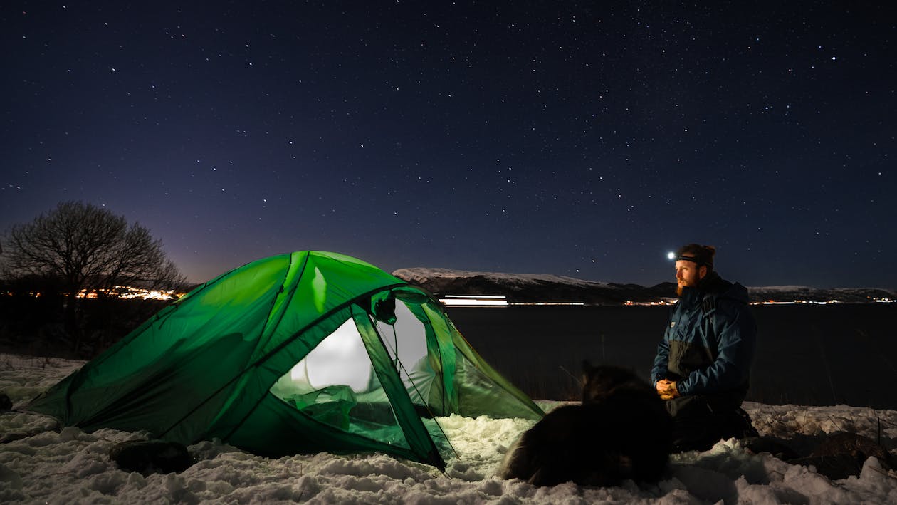 Camping in winter