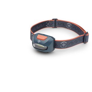 Gray Headlamp with Orange Trim