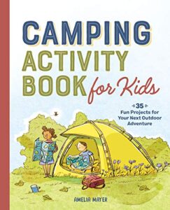 Cover of the book showing two kids in yellow tent
