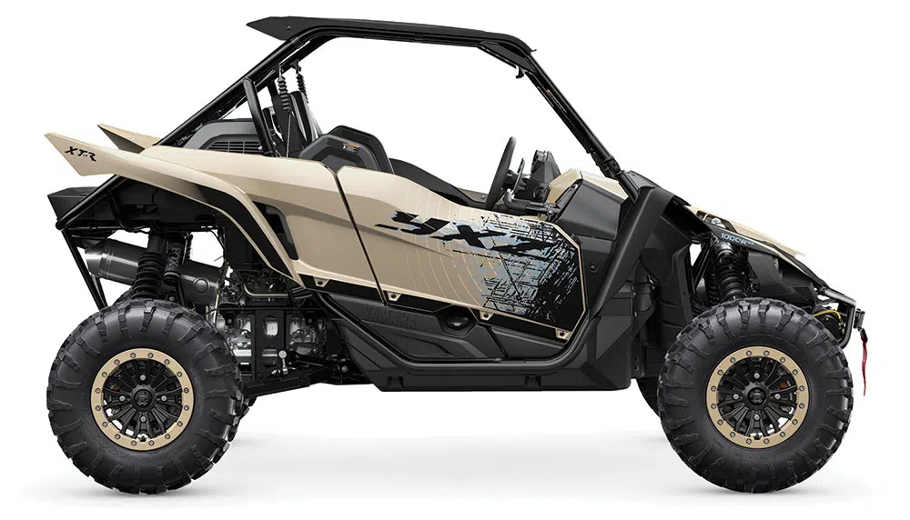 2023 Yamaha YXZ1000R SS XT-R side-by-side in tan and black.