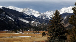 Rocky Mountain National Park Landscape 