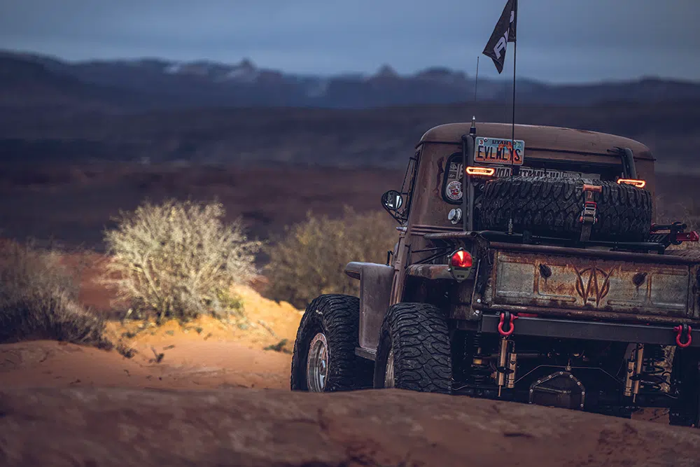 1956 Jeep Willys Truck Back