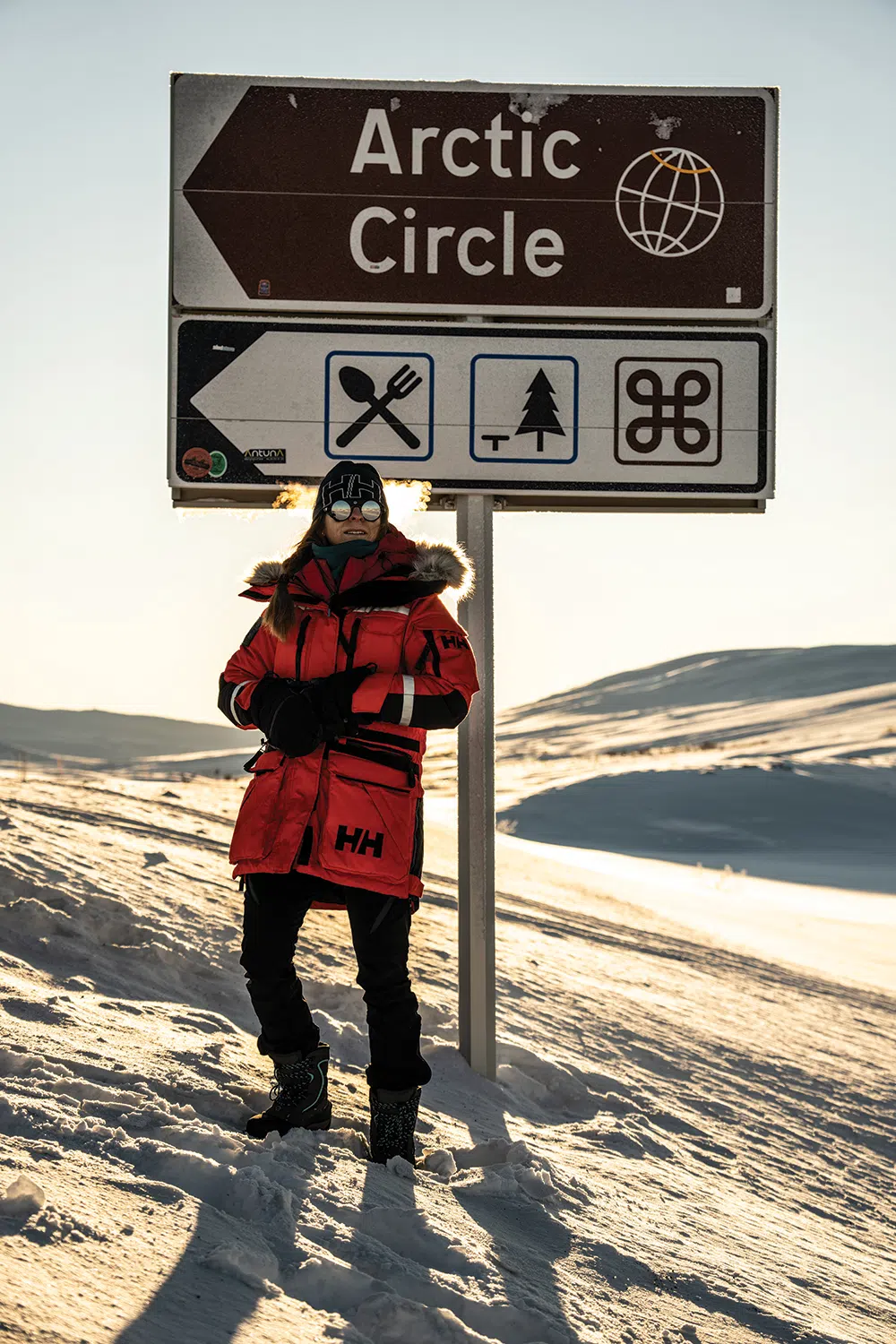 Fending off an icy -26 degrees Celsius