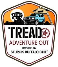TREAD Adventure Out logo badge