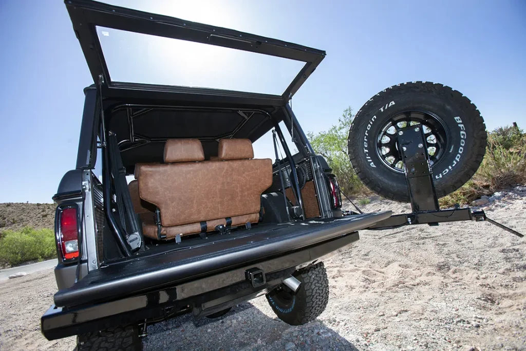 spare wheel carrier