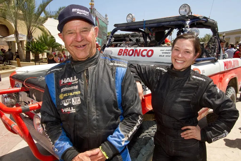 Hall and his granddaughter Shelby