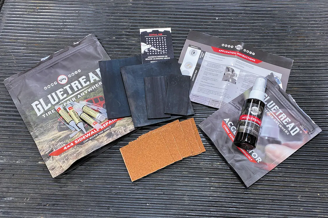 The GlueTread kit