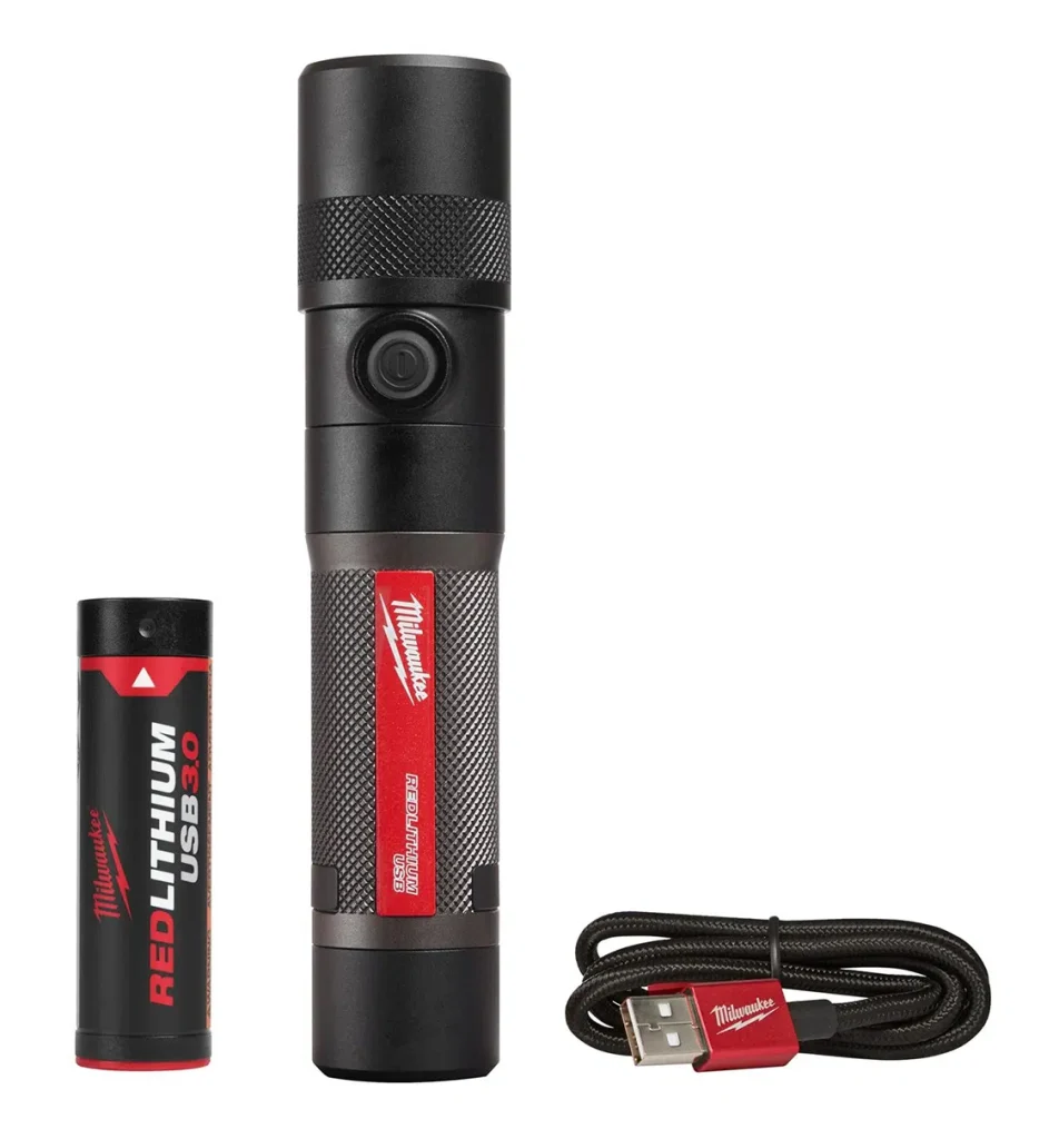Milwaukee 1100L Twist Focus Flashlight