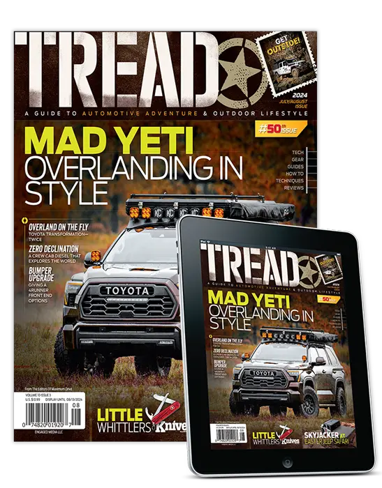 Tread Print Subscription TREAD Magazine