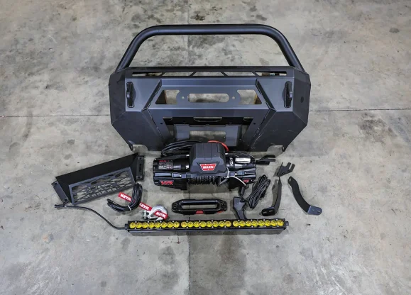 Installing a Winch and Front Bumper on a 2023 Toyota 4Runner TRD Pro