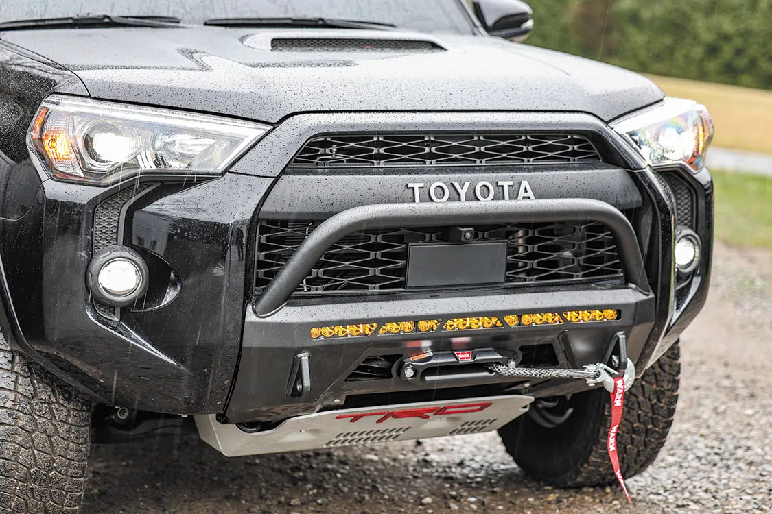 2023 Toyota 4Runner TRD Pro with new front bumper
