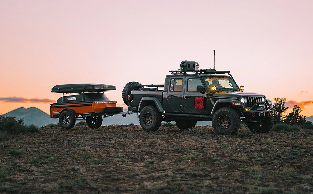 lightweight space trailer