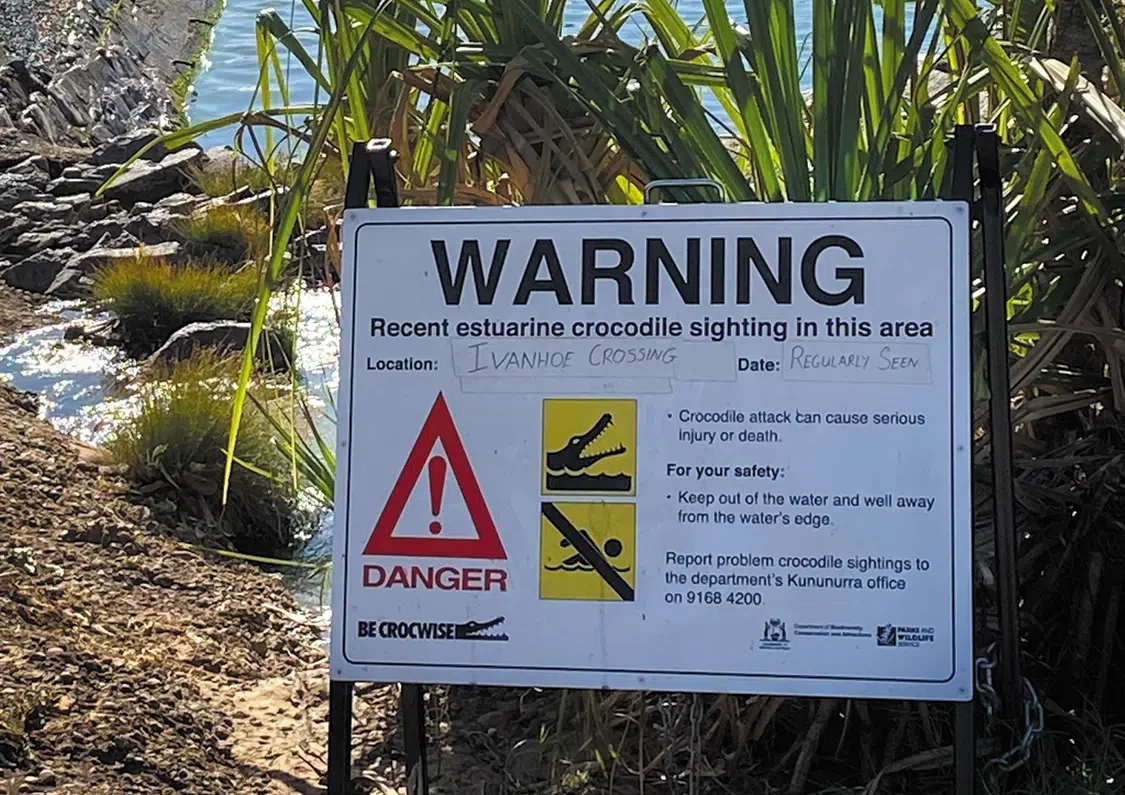 Warning board