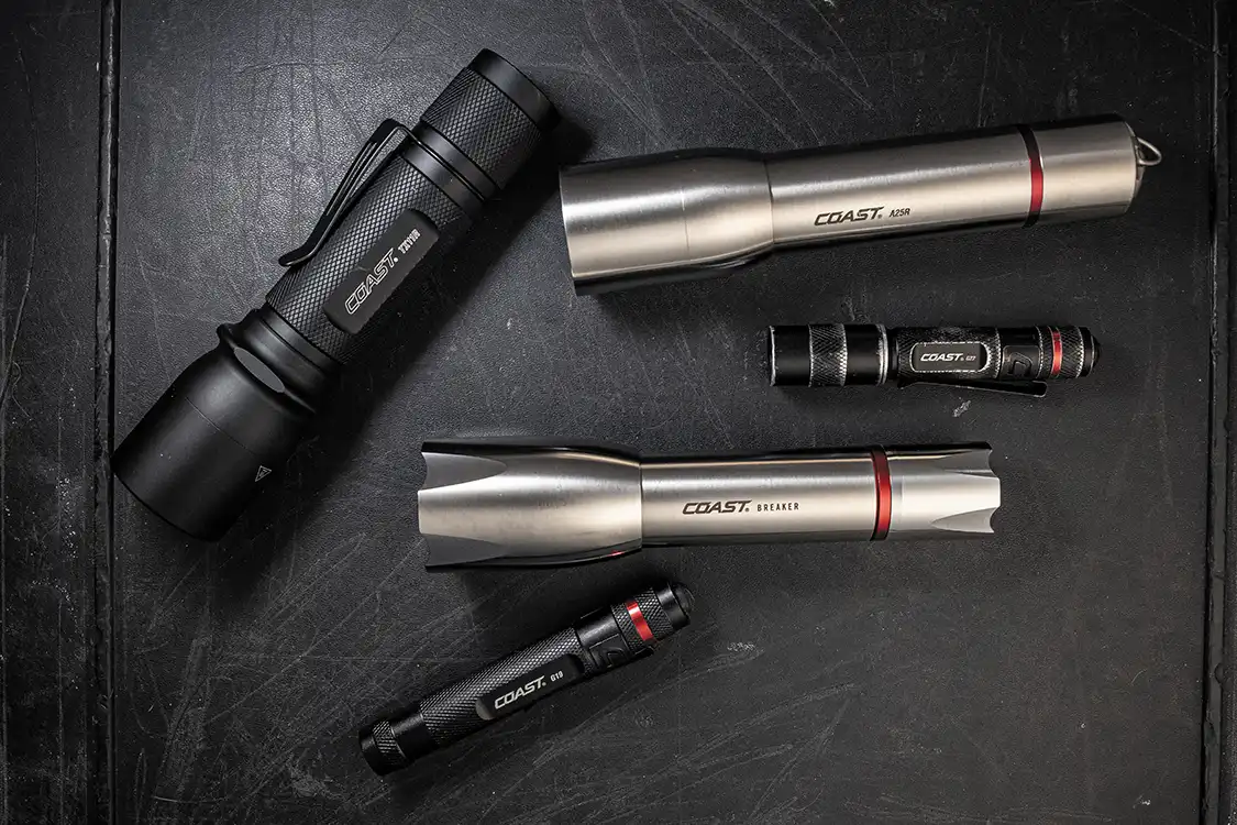 COAST flashlights