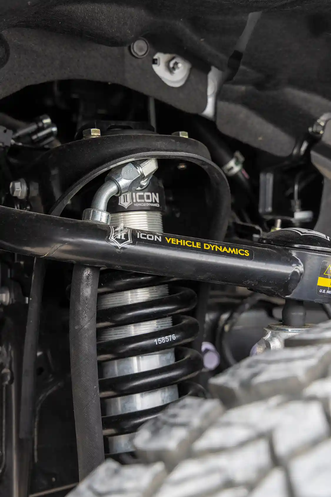 Stage 4 kit from ICON Vehicle Dynamics with 2.5 bypass shocks
