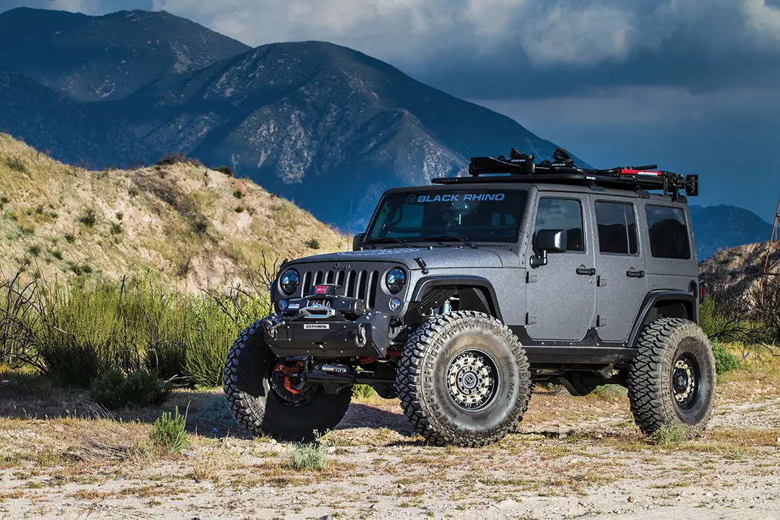 Black Rhino's Heavy Metal JK: A Jeep Wrangler Built for Adventure