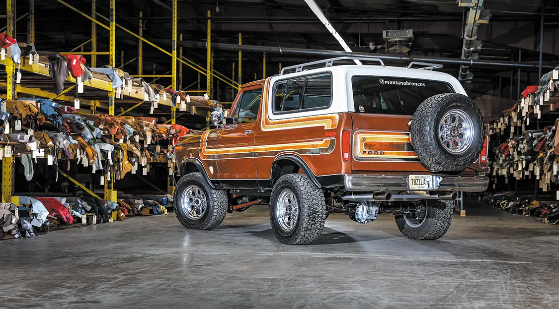 Rare 1978 RVI Bronco Reborn With a Supercharged Godzilla V8