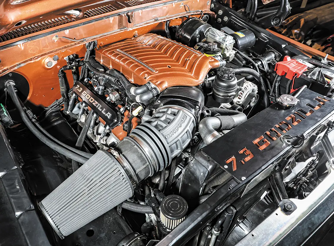 Rare 1978 RVI Bronco Reborn With a Supercharged Godzilla V8