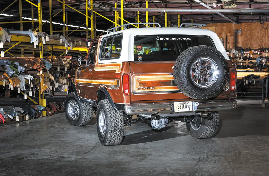 Rare 1978 RVI Bronco Reborn With a Supercharged Godzilla V8