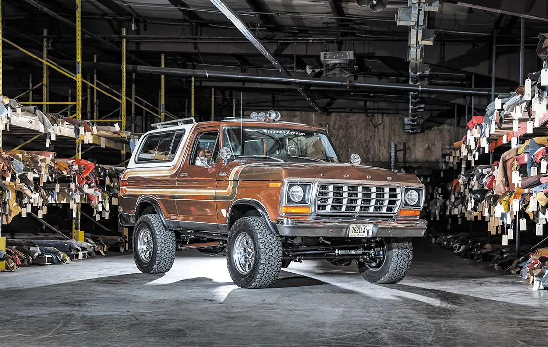 Rare 1978 RVI Bronco Reborn With a Supercharged Godzilla V8