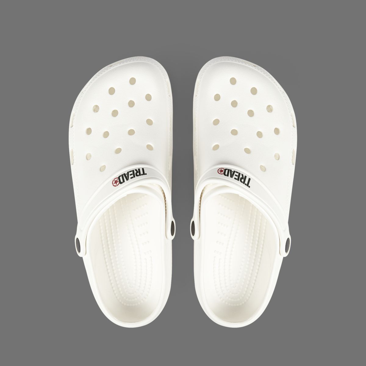 Tread White Lightweight Slip-On Waterproof Footwear