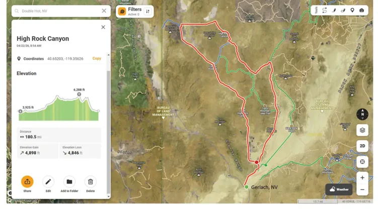 Exploring Nevada's Black Rock Desert and High Rock Canyon Loop